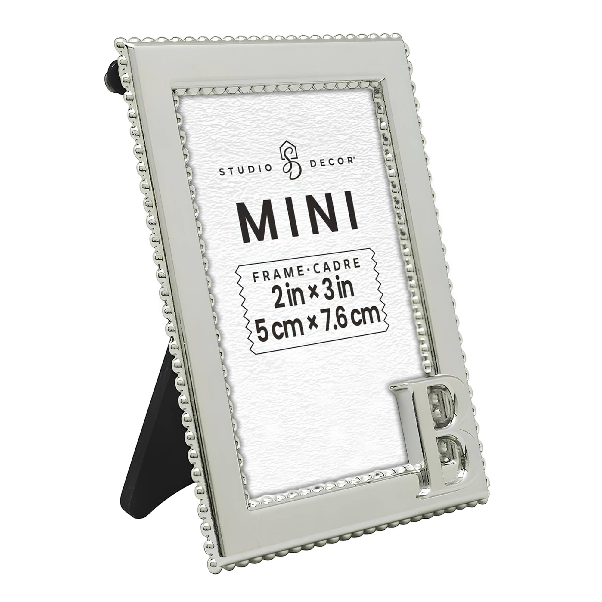Mini Silver B Frame by Studio Décor®